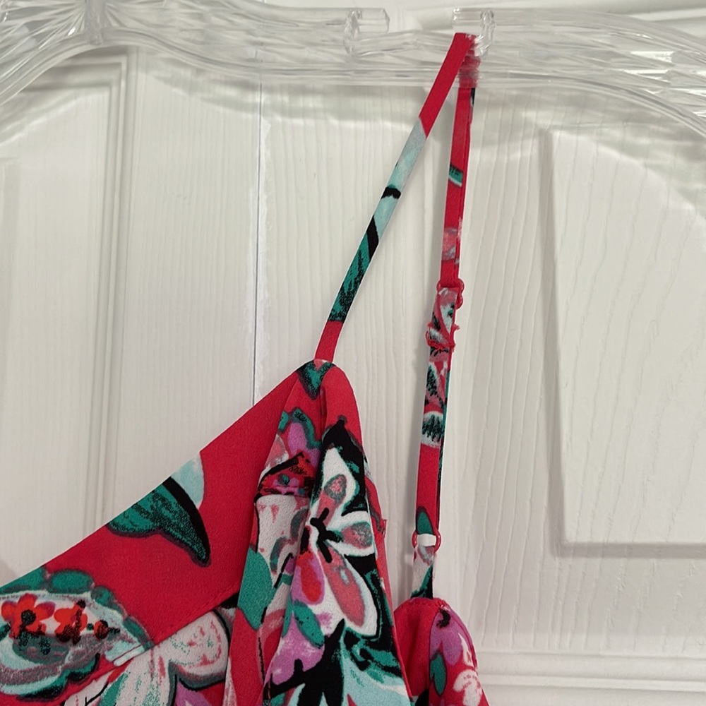 Cold Shoulder With Adjustable Spaghetti Straps - image 4